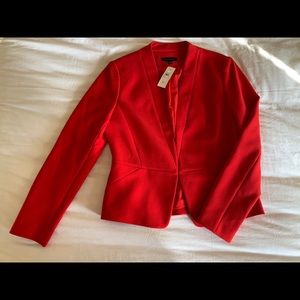 Ann Taylor NWT Tailored Red Blazer